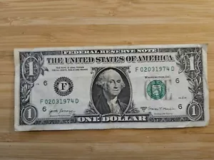 2017A Fancy Serial Number Birthdate February 03 1974 02/03/1974 F 02031974 D - Picture 1 of 4