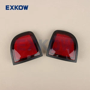 A Pair Rear Bumper Back Reflector Light for Mitsubishi L200 Triton IV 2005-2015 - Picture 1 of 8
