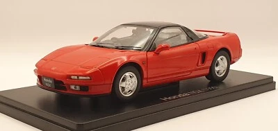 Hachette ACURA HONDA NSX NA1 modelo de carro fundido vermelho Kyosho autoart em escala 1/24 - Imagem 1 de 4