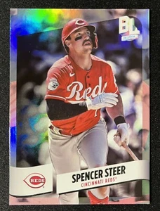 Lámina poco común Topps Big League 2024 Spencer Steer #234 Cincinnati Reds - Imagen 1 de 2