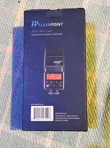 Flashpoint Zoom-Mini TTL R2 Flash for Canon Compact Cameras #FP-LF-SM-MINI-CA - Picture 1 of 5