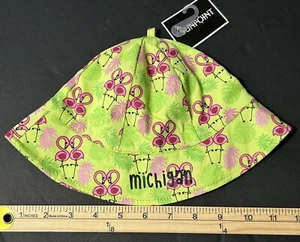 Sunpoint Youth/Toddler Michigan Flamingo Sun Hat One Size - Picture 1 of 6
