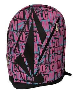 Volcom Messaround Pink Logo Backpack Book Bag Girls - Picture 1 of 9