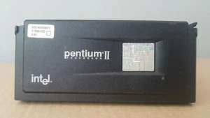 CPU Intel Pentium 2 * 80523py350512PE * 350 MHz | 512 KB | 100 MHz Ranura 1 * SL2U4 - Imagen 1 de 4