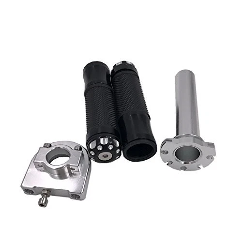 ALUMINUM THROTTLE HANDLE SET - 2 Stroke 80cc Gas Engine Motorized Bicycle - Image 1 of 4