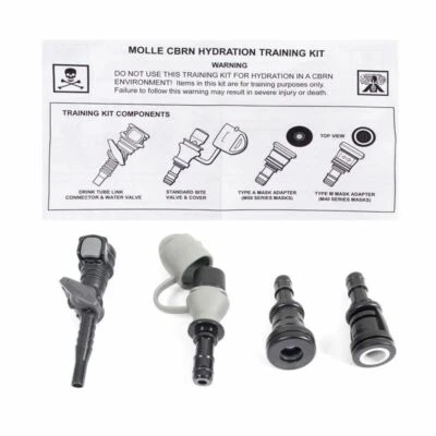 Camelbak Hydrolink Foliage Bite Valve quick release Type A & M Mask adapters - Image 1 of 4