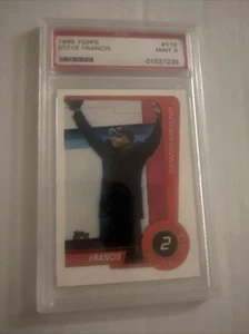 1999 TOPPS #118 STEVE FRANCIS ROOKIE RC CARD GRADED PSA 9 - Picture 1 of 4