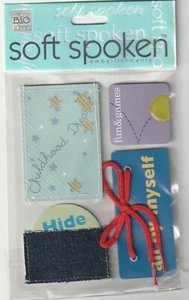 MAMBI Soft Spoken 3D stickers CHILDHOOD DREAMS Theme 90520 Fast FREE Shipping! - Picture 1 of 2