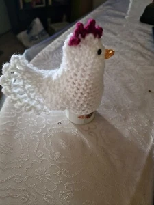 Eierwärmer Huhn, Handarbeit, 1 Stück - Bild 1 von 4