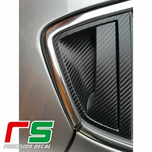 alfa romeo giulietta ADESIVI maniglie portiere cover tuning decal carbon look  - Afbeelding 1 van 4