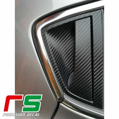 alfa romeo giulietta ADESIVI maniglie portiere cover tuning decal carbon look