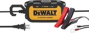 DeWalt DXAEC2 Amp Automotive Battery Charger and Maintainer Jump Starter, Yellow - Picture 1 of 8