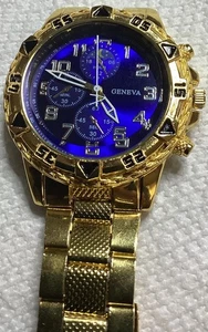 Geneva Men’s Watch New Never Used - Picture 1 of 4