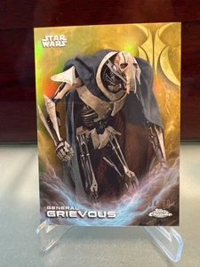 2025 Topps Chrome Star Wars General Greivous #CE-19 Gold /50 Costco Exclusive!!! - Picture 1 of 3