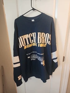 Dutch Bros Since 1992 Crewneck Blue RARE Employee Exclusive Size XL - Bild 1 von 11