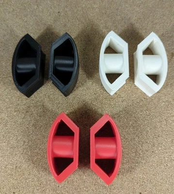 Protectores de aplastamiento de pedal Hutch Bear Trap BMX NEGRO Foto 1 de 4