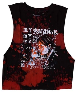 My Chemical Romance Damen Hot Topic T-Shirt Batik ärmellos Tee Größen S-XL - Bild 1 von 5