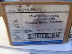 1000- t&b rc10-8x anelli tounge stakol anse nylon isolato 12-10 awg. b-300 - Foto 1 di 3