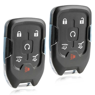 2 Remote Key Fob for 2015 2016 2017 2018 2019 2020 Chevrolet Suburban HYQ1AA Foto 1 de 4