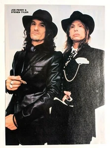 AEROSMITH / STEVEN TYLER & JOE PERRY / MAGAZIN GANZSEITIGE PINUP-AUSSCHNITT (3) - Bild 1 von 1