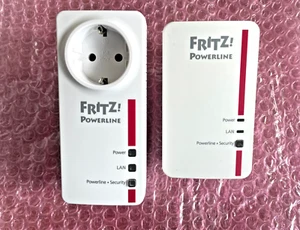 AVM FRITZ!Powerline Set – 1220E + 1000E PowerLAN Adapter Netzwerkadapter - Photo 1/2