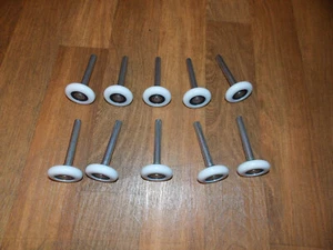 10 pcs Garage Door Roller 1-3/4 "Quiet Nylon Garage Door Wheels 3-3/4 - Picture 1 of 3