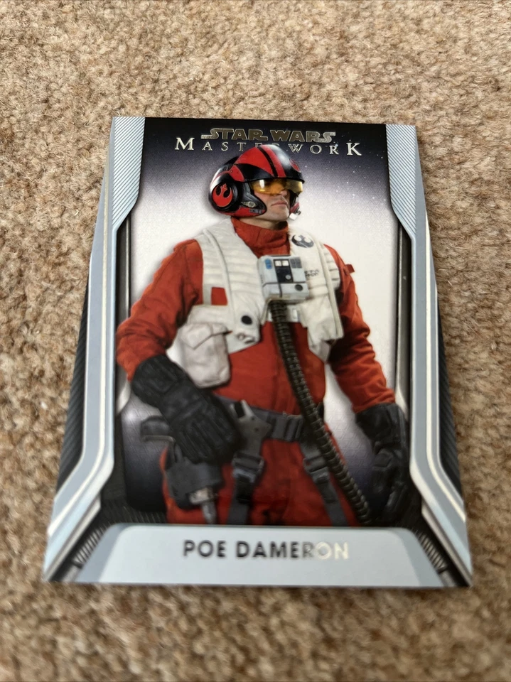 2021 Star Wars Masterwork: Base card #78 Poe Dameron - Image 1 of 1