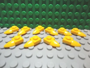 Lego 10 Naranja Luz Brillante 1x1 Placa con Bionicla Diente NUEVO - Imagen 1 de 1