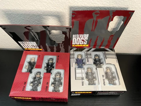 NEW Medicom Toy Kubrick Reservoir Dogs Complete Figure Set Cover