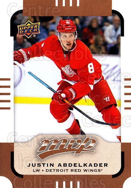 2015-16 Upper Deck MVP #54 Justin Abdelkader - Image 1 of 1