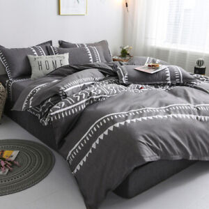 2020 New Year Bedding Printing Set Flat Quilt Cover Pillowcase Home