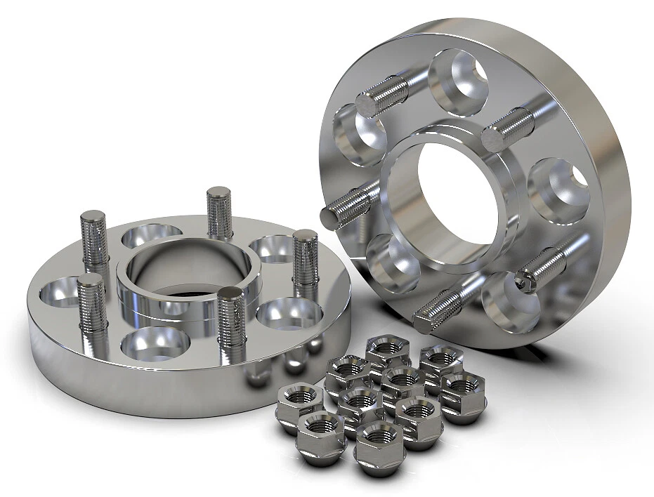 20MM 5X108 63.4MM HUBCENTRIC WHEEL SPACER KIT UK MADE JAGUAR F-TYPE S-TYPE - Image 1 of 1