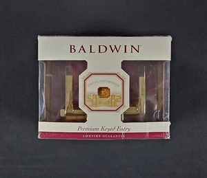 Baldwin 95265003 ALQUILER Llave Entrada Tahoe Palanca Cerradura Juego Latón Pulido Mano Derecha - Imagen 1 de 6