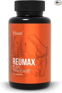 REUMAX Turmeric Curcumin Joint and Bones Support, Organic Joint & Healthy - Picture 1 of 5