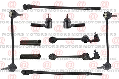 Dodge Intrepid / CHrysler Concorde Lower Arms Tie rods inner+outer Sway Bar Link - Image 1 of 4