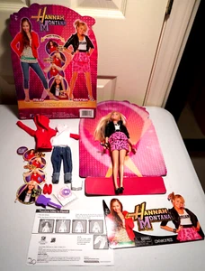 Hannah Montana Quick Switch Miley to Hannah Doll Jakks Pacific Almost Complete - Picture 1 of 6
