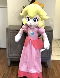 4FT Good stuff Nintendo Super Mario PRINCESS PEACH Jumbo Plush Doll NEW! - Picture 1 of 5