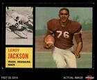 1962 Topps #174 Leroy Jackson Redskins Short-Print Wester 4 - Vg/Ex F62t 02 1435