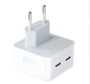 Adaptador Apple carga rapida 35W 2 puertos USB-C - Imagen 1 de 4