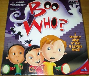 Boo Who? Board Game 2007 HALLOWEEN Ghostly Who is Moving Who COMPLETE & EXCELENT - Picture 1 of 2