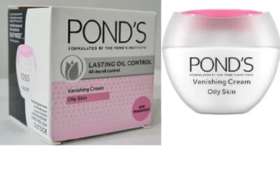 Pond's Lasting Oil Control Vanishing Cream For Oily Skin 100ml (Normal to Oily) - Image 1 of 4