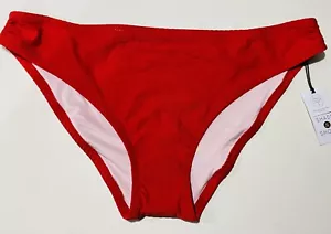 Shade & Shore Bikinihose Medium Coverage Hipster Rot XL Neu mit Etikett - Bild 1 von 5