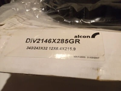 Nuevo rotor de freno Alcon NASCAR SCCA Drifting Race Brembo ARCA Div2146x285GR Foto 1 de 4