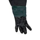 Durable Sandblasting Gloves PVC Cotton Lining 60cm Length Green + Black