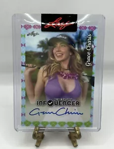 Influencer Grace Charis 2023 Leaf Pop Century azul automático solo fanáticos 1325/1347 golf - Imagen 1 de 3