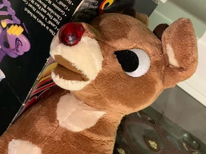 RUDOLPH Reindeer BUILD-A-BEAR Plush 16"  Stuffed Christmas Animal tag - Picture 1 of 8