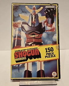 Vintage RARE 1977 Shogun Warriors Raydeen 150 pc Jigsaw Puzzle HG Toys Anime - Picture 1 of 6