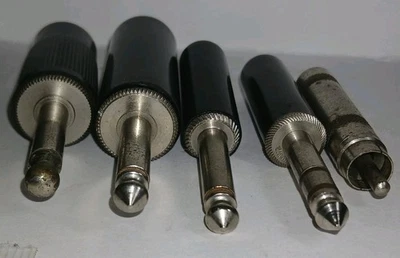 5 Vintage RCA Connector And Assorted Audio Phone Plugs Switchcraft And Trimm - Image 1 of 4
