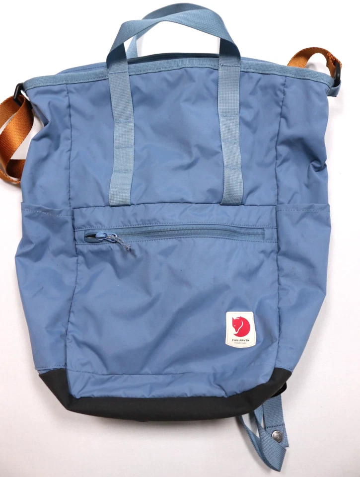 Fjallraven High Coast Totepack Dawn Blue Recycled Fabric Convertible Backpack - Image 1 of 4