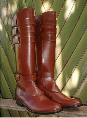 Star Wars Jedi Obi-Wan Kenobi Cosplay Costume Boots - Image 1 of 4